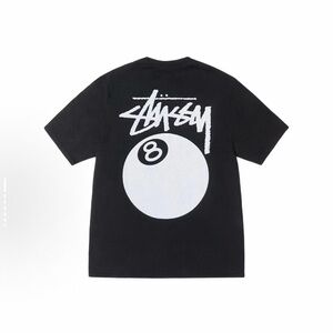 Stussy 8-Ball Series SS24 Classic Black Eight Ball Print
